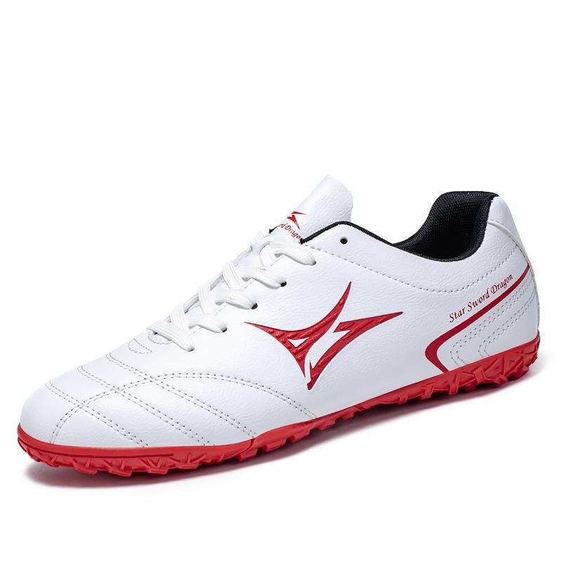 Fashion Green Men's Football Training Shoes Size 35-46 Soccer Turf Shoes Unisex Professional Indoor Futsal Sneakers Men