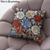 Vintage Gem Floral Pillow Covers Pattern Cushion Cover Suitable for Sofa Bedroom Car Pillow Cover