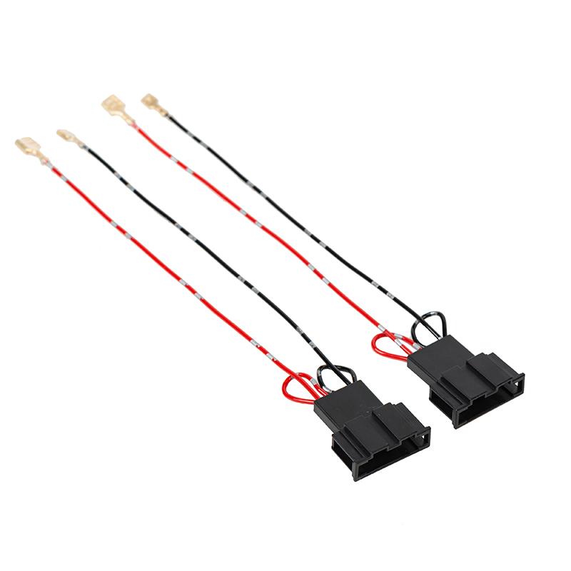 4-Pin Car Speaker Wire Harness Adapter Plug For VW Passat Polo Scirocco CC Golf Jetta Beetle Rabbit MkI Toledo Ibiza