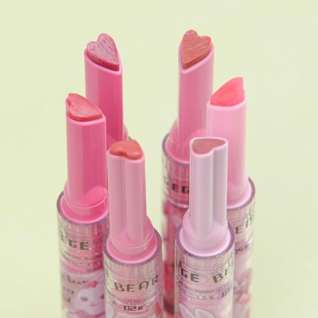 Gege Bear - Heart Shaped Lip Gloss - #01-#03 #02 - 2g