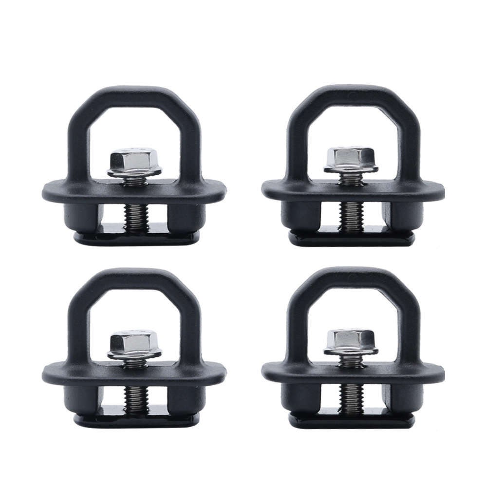 Röd/Blå/Svart Lastbilsflak Sidoväggsfästen 4-delars Set Fästpunkter För Chevy Silverdo Pickup Fäste Lastbilsflak Lätt Att Använda