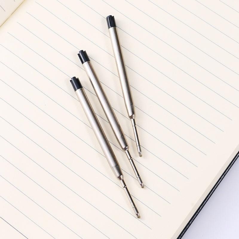 10Pcs Ball Points Pens Refills Metal Ballpoint Pen Refills, Replaceable Refills