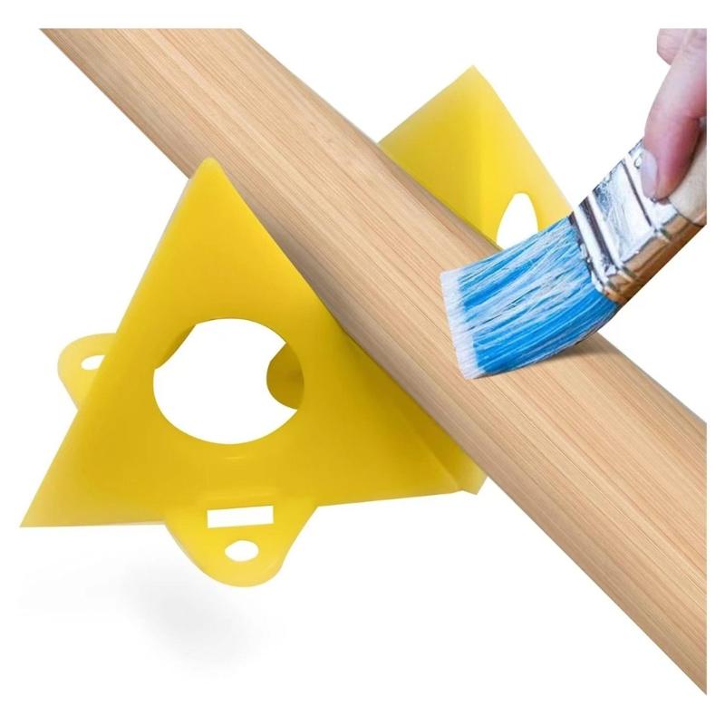 10Pcs Mini Pyramid Support Frame Tripod Woodworking Paint Stands Triangular Painting Brackets Block Auxiliary