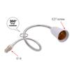 Led Adapter E14 To E27 E14-E27 Extended Lamp Cap Conversion Lamp Base Extender