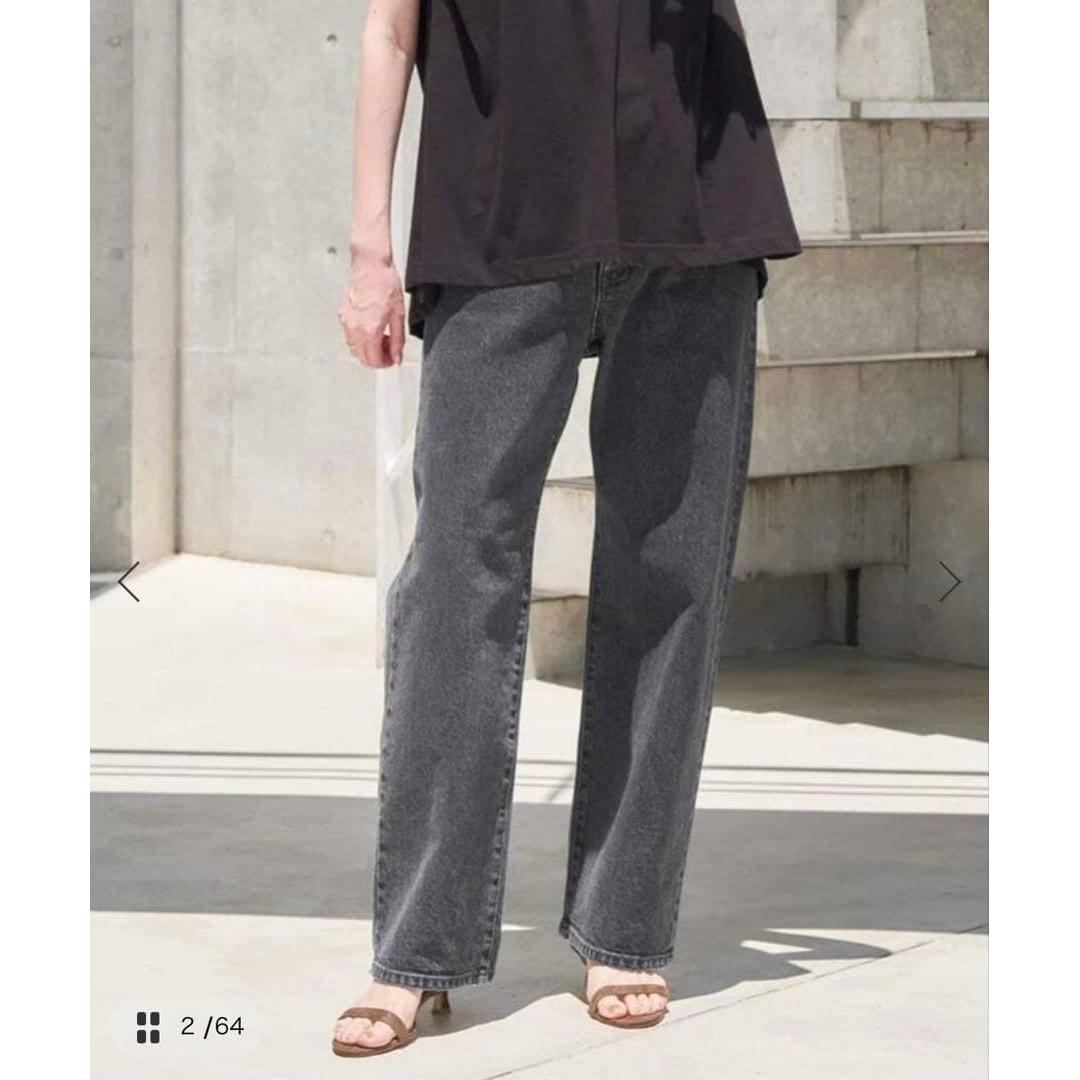 slobe iena LE DENIM straight denim pants 38