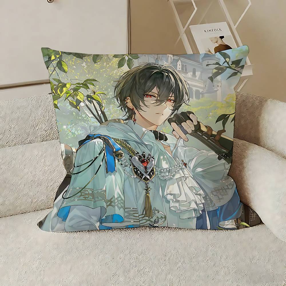 For All T-Time Game Pillow Case Throw Pillow Cover Nordic Vintage Style Cushion Covers Home Living Room Sofa Couch Seat