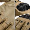 WTACTFUL Tactical Motorcycle Gloves with Smartphone Ideal for and Brown B8 Men's Compatible, Cycling, Fishing, Mountaineering, Hunting, Travel,