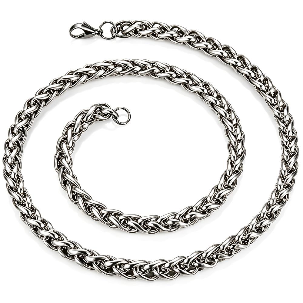 Trinket Accessories, Flower Basket Chain Accessories, Men's Keel Chain Simple Hip Hop Accessories Pendant Necklace Accessories
