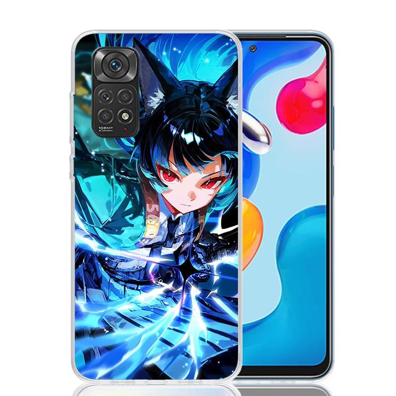Zenless Zone Zero Hoshimi Miyabi Phone Case For Xiaomi Redmi Note 15 14 13 12S 12 Pro Plus 11S 11E 11 11T 10S 10 Art Soft Patter