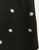 Seraphin SORINA Casual Maternity Black Dot Pattern Women's Dress,