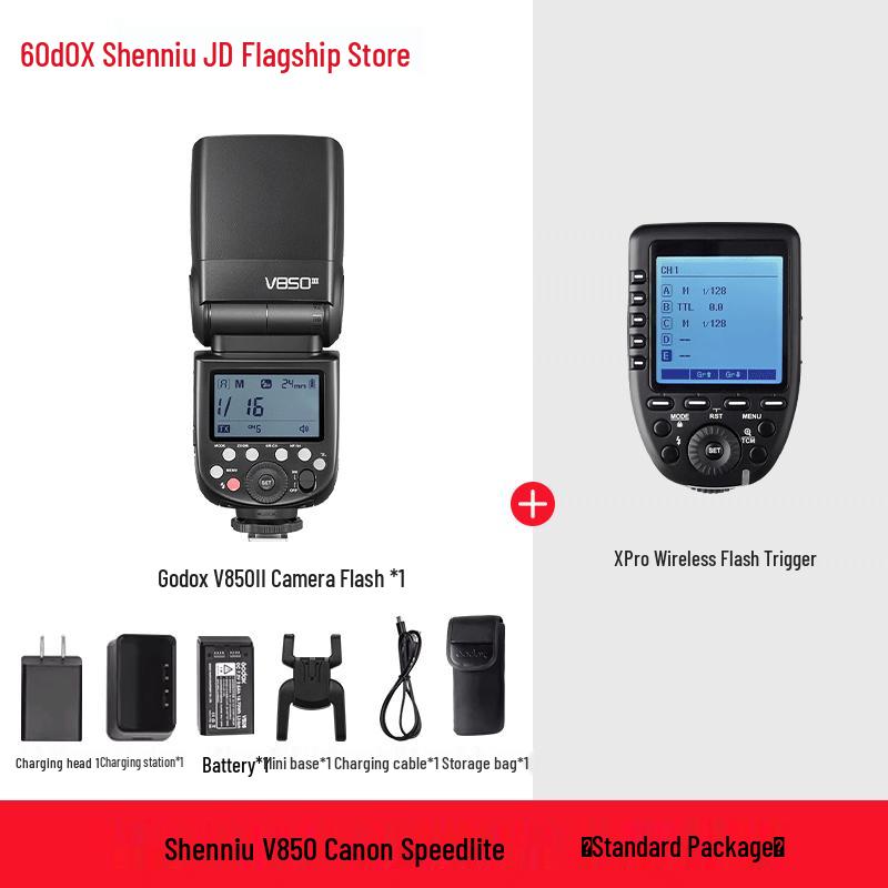 Godox V850III III High-Speed Lithium-Ion Hot Shoe Flash