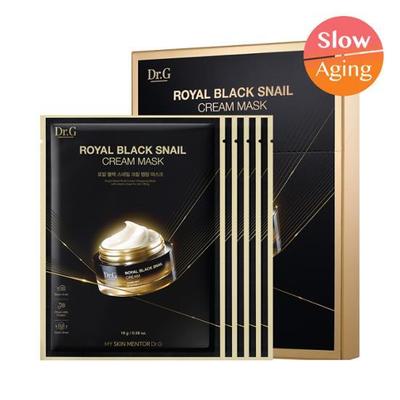 Royal Black Snail Cream Mask 16g 5-pack