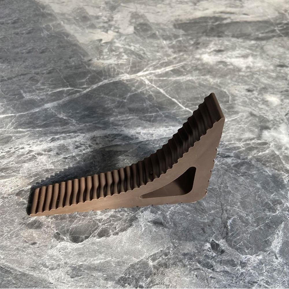 

Амортизирующий дверной клин Защита двери Стопор дверной ручки Аксессуары для дверного упора коричневый