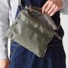 Sea MINI SHOULDER BAG NAVY Lightweight Waterproof Material Made In Japan Shoulder Bag CORDURA [CIE] GRID-3 (ATT-01) Men's Women's