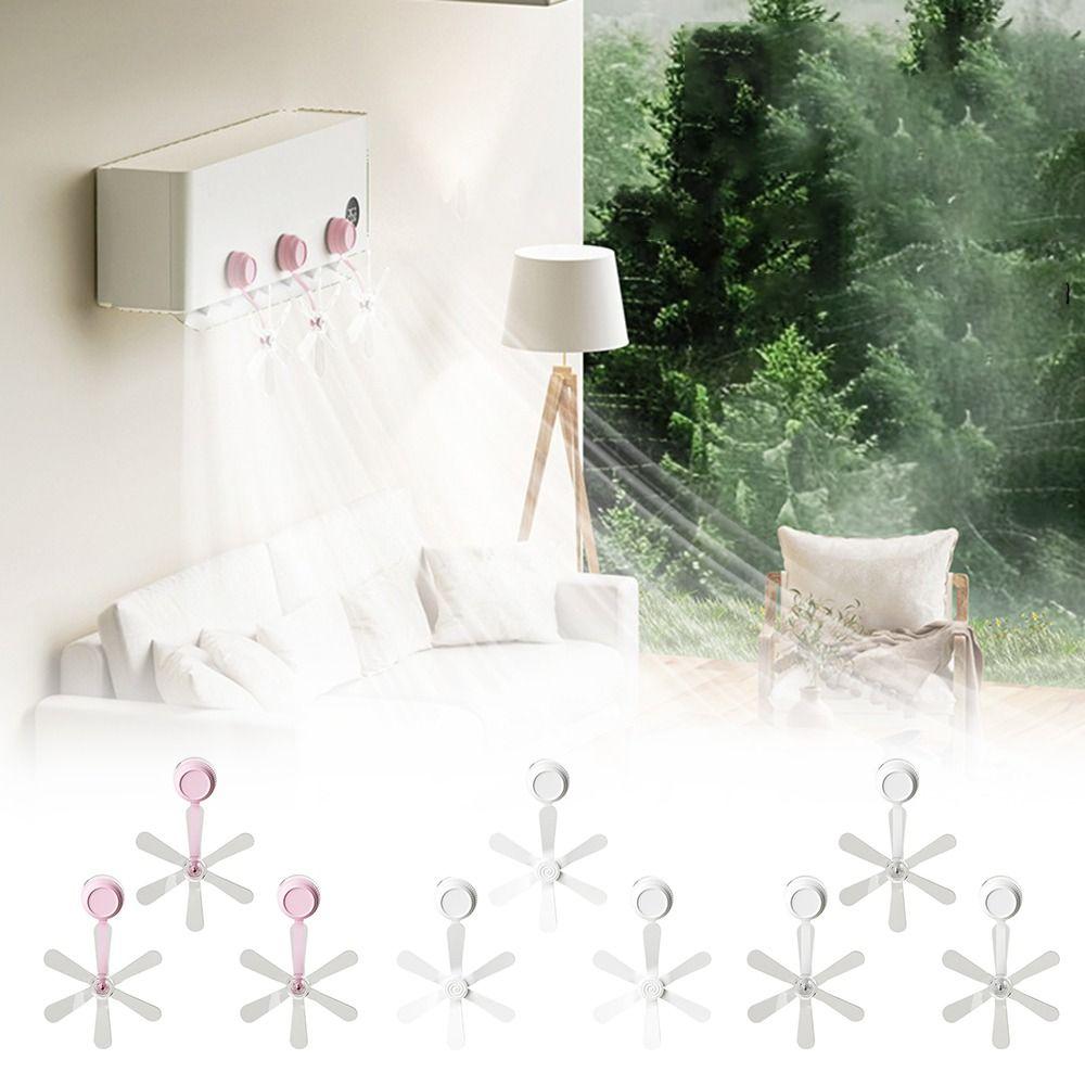 Suction Cup Air Vent Deflector Anti Direct Blowing Adjustable Angles Air Conditioner Wind Shield Fan