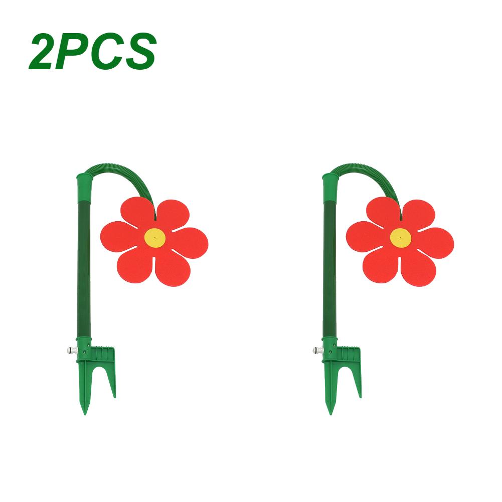Dancing Sunflower Shape Grass Water Sprinkler Funny Fast Irrigation Rotatable Garden Sprinkler Funny Lawn Sprinkler For Farm