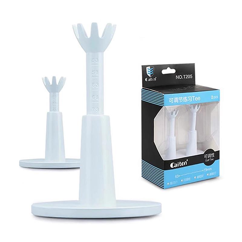 1/2Pcs Adjustable Golf Ball Holder Golf Tee Golf Swing Trainer Golf Practice Tees Golf Accessories