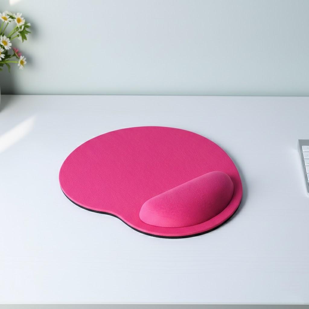 

Ergonomic Memory Foam Mouse Pad Wrist Rest Support for Computer Laptop Office Gaming Comfort Cushion Wrist Pad розовый