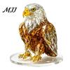 Modern Retro Interior Styling Geometric Faux Crystal Animal Sculpture, Sparkling Acrylic Cat/Owl/Eagle/Dog Statue, Exquisite Sculpture Gifts