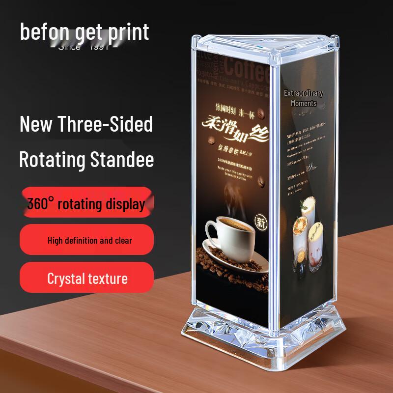 Acrylic Display Stands & Table Card Holders