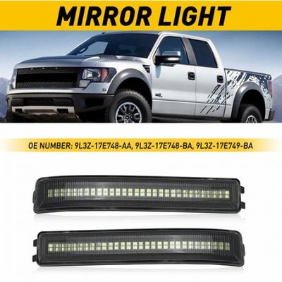 LED Side Mirror Smoked Turn Signal Lens Light Lamp For Ford 2009-2014 F150 F-150
