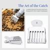 5pcs Durable Queen Bee Catcher Silver Queen Bee Cage Easy to Use Queen Bee Clip  Apiculture