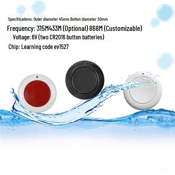 Aoke AK-SOS Red Emergency Button Remote Control