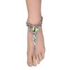 Cheville Fashion Simple Exquise Scintillante Strass Ornements de Pied pour Femmes