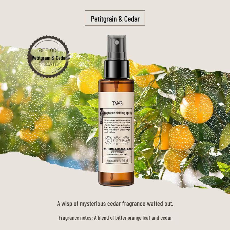 TWG Aromatherapy Fabric Spray - Deodorizer & Odor Remover for a Fresh, Long-Lasting Scent