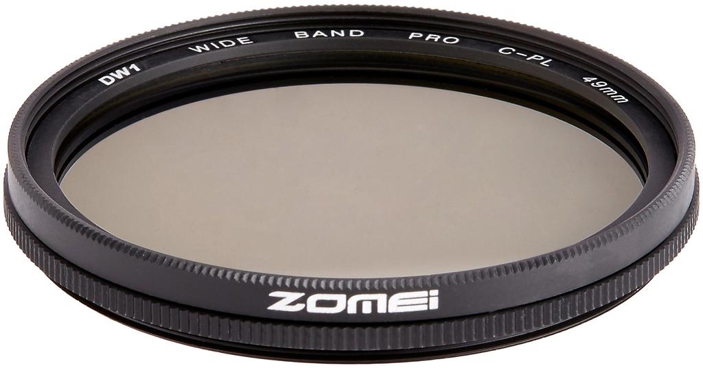 Wasyodo Camera Lens Protector Circular Polarizing Lens Filter Made of German SCHOTT Glass for Removing Reflections and Increasing Contrast 10 Types