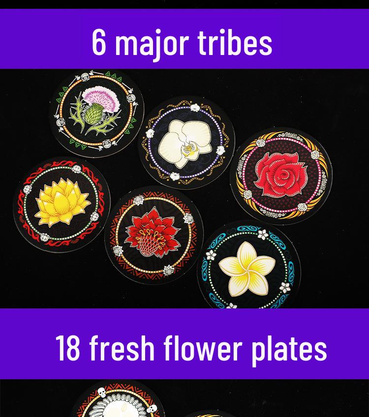 Rose und Schädel: Yarn Bluff Strategie-Brettspiel für Erwachsene