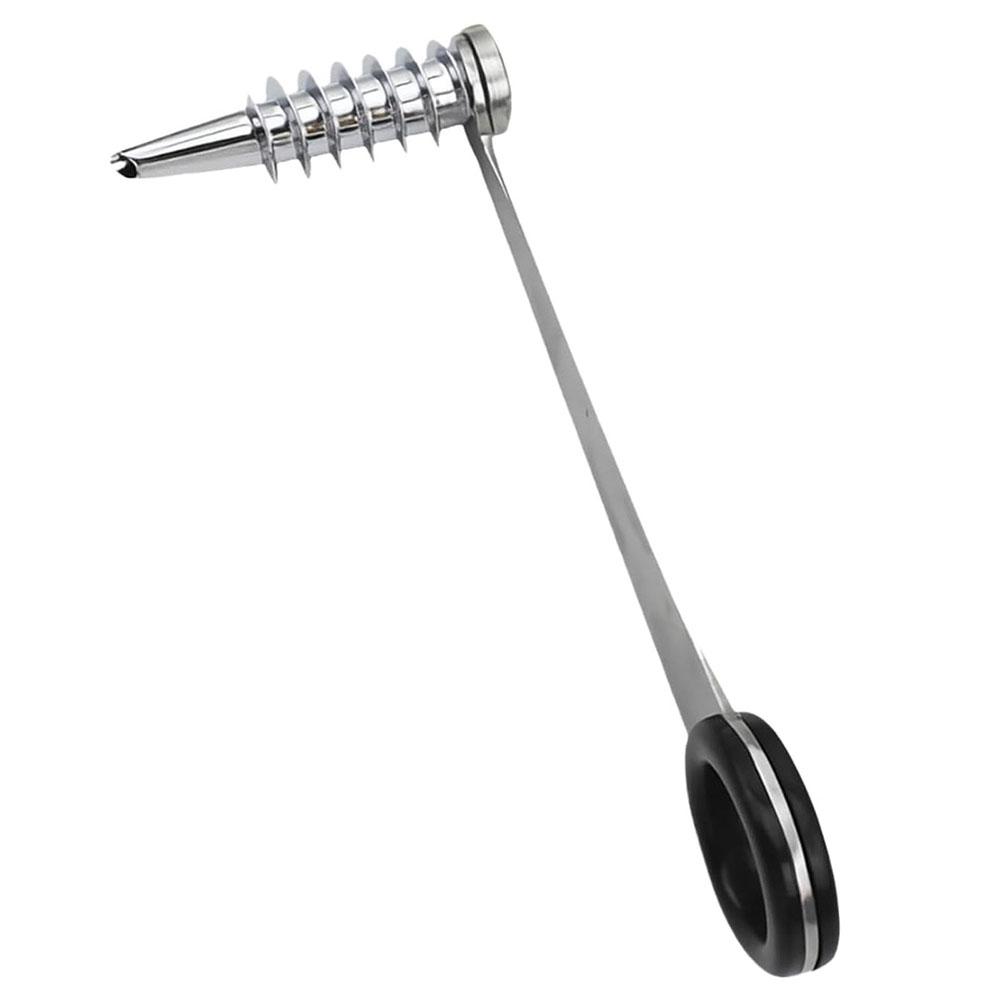 2pcs Stainless Steel Spiral Cutter for Fruit, Potatoes, Carrots, Cucumbers