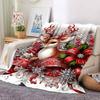 1Pc Christmas Ornaments Pattern Blanket Soft And Comfortable Casual Warm Camping Travel Christmas Halloween Gift M91714