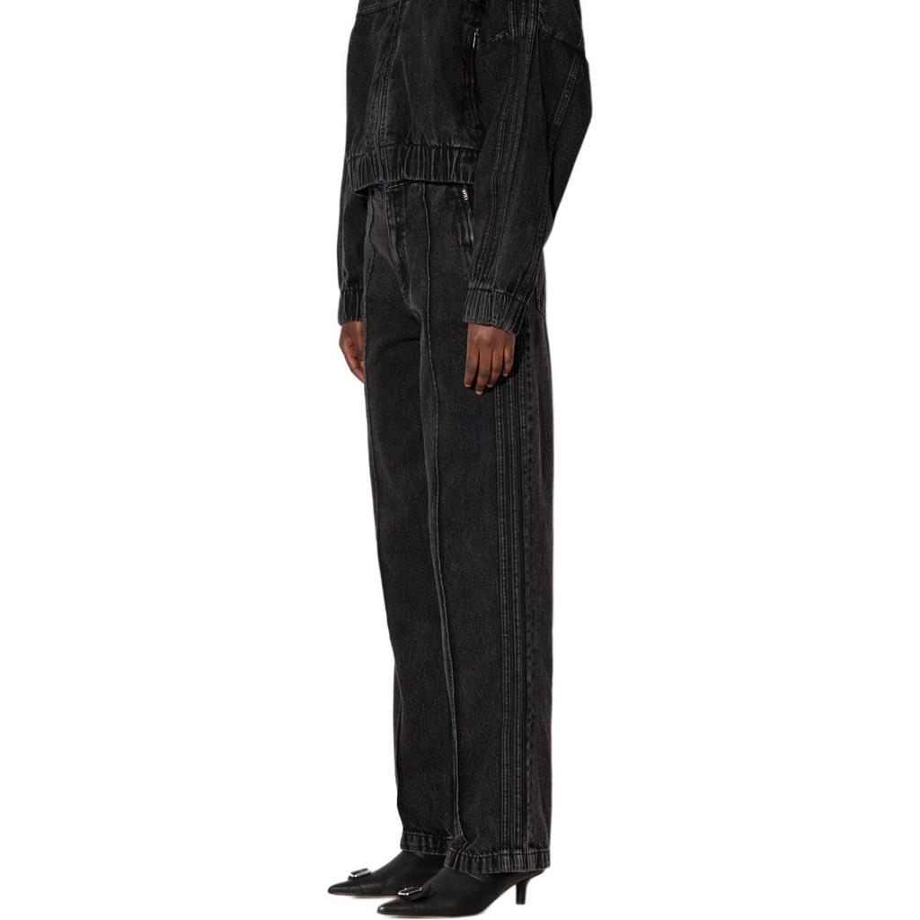 adidas Originals Premium Essentials Soft Straight Leg Jeans Women Jeans Black IY7407
