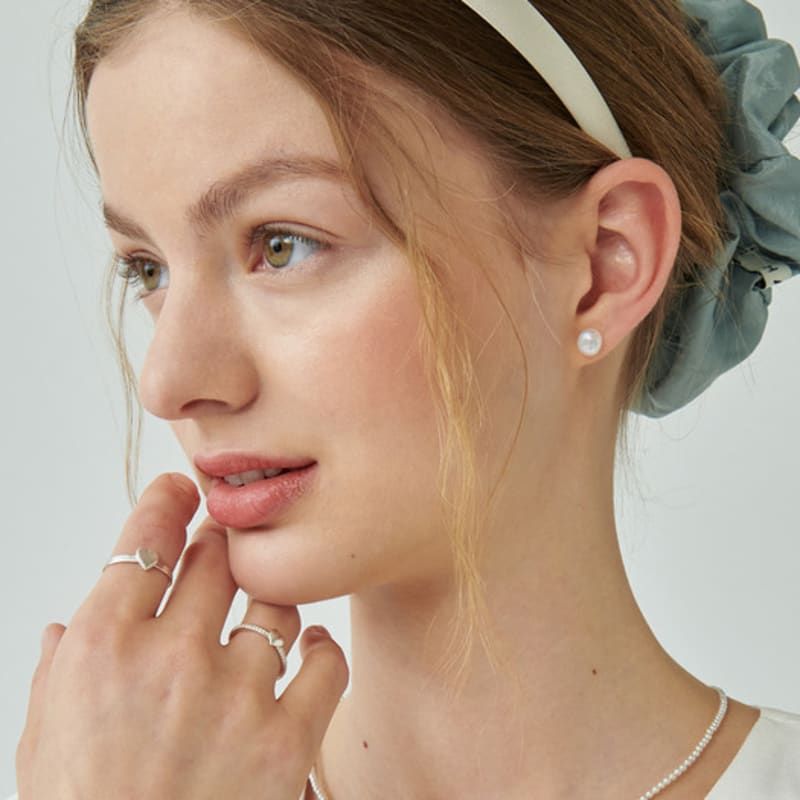 HAS TL011 Oval Logo Glossy Hairband