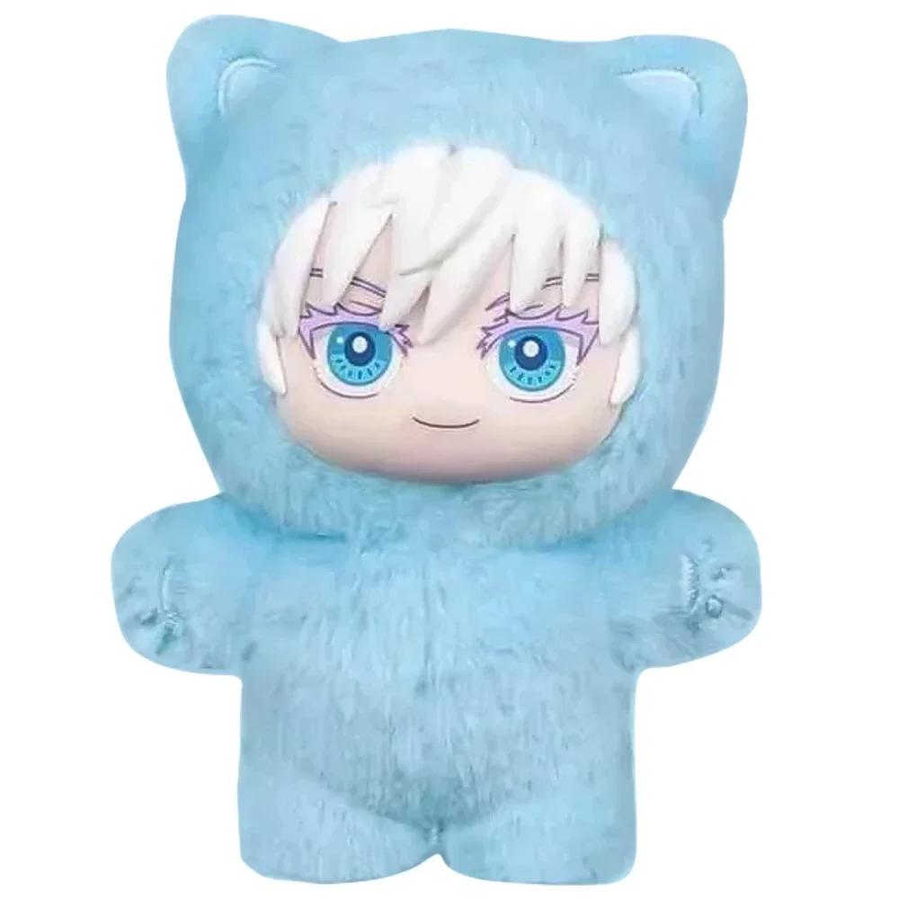 %Eaki Genuíno Jujutsu Kaisen Temporada 2 Festa no Parque dos Gatos Gojo Satoru Caixa Surpresa_% Boneco de Pelúcia Pingente de Bolsa Modelo Coleção Presentes_$
