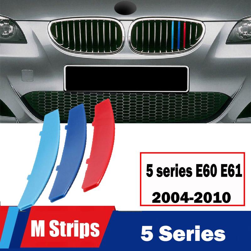 MLKK4 M Power Front Grille Trim Strips For BMW X1 X2 X3 X4 X5 X6 X7 F48 F49 E84 F39 F25 F26 G01 G02 F15 E70 G05 F16 E71 E72 G07 Z4 E89