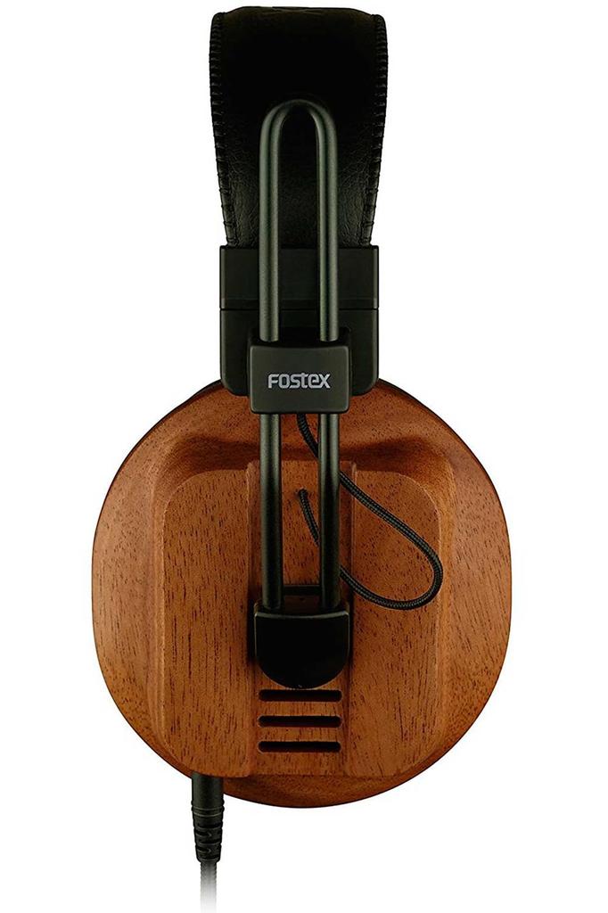 [Standard Model] FOSTEX T60RP Semi-Open Dynamic Stereo Headphones, African Mahogany Finish, Full-Planar Diaphragm Drivers, Balanced Connections