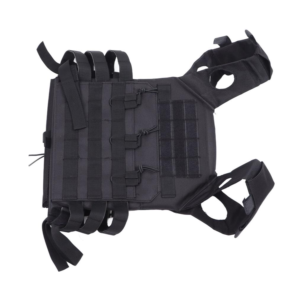 Schwarze Outdoor-Sportweste mit Gewichten Multifunktionale Outdoor-Trainingsweste mit Gewichten