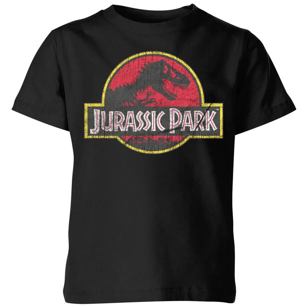 

Jurassic Park Logo Vintage Kids T-Shirt - Black - 3-4 Years 120