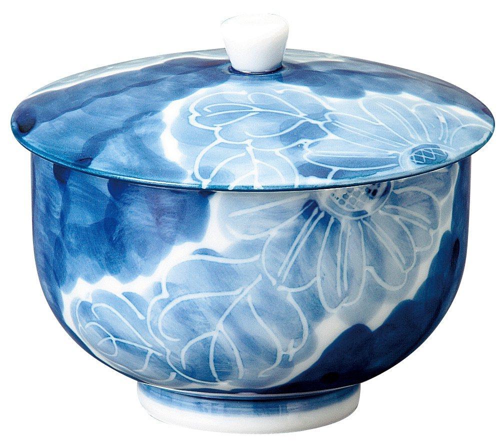 

Чай Sohougama с чашкой, Kikuba, темный, крышка, сенча, 7,8×7,5 см 502-28-113 синий