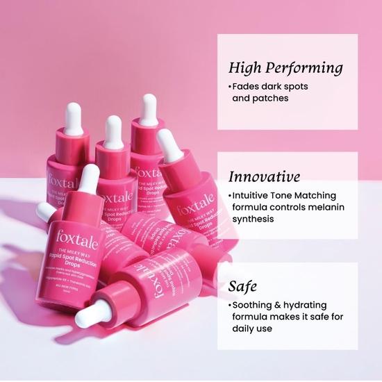 FoxTale (Pack Of 2) 3% Tranexamic Acid&Peptide Serum For Pigmentation|Reduces Marks|All Skin Types|Men And Women - 30 Ml