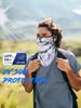 Funny Animal Print Cooling Face Mask – Cat & Dog Pattern UV Protection Neck Gaiter, Easy and Comfortable to Wear