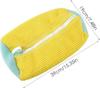 Durable Shoe Washing Machine Bag for All Shoe Types-Yellow with Blue Zipper,Ideal for Sneakers and Casual Shoes,Laundry Wash Bag