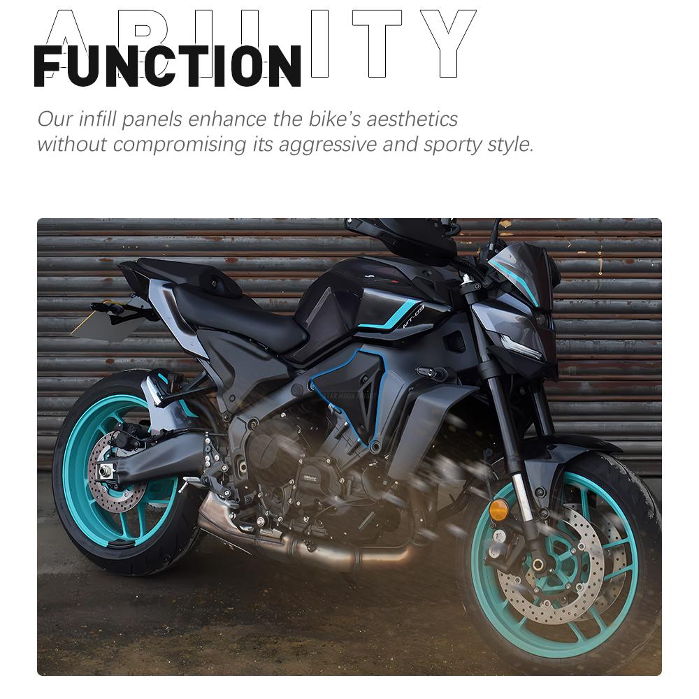 MT 09 SP Side Fairing Deflector For Yamaha MT-09 Gen 3 & Gen 4 MT-09 SP Accessories Front Infill Panels