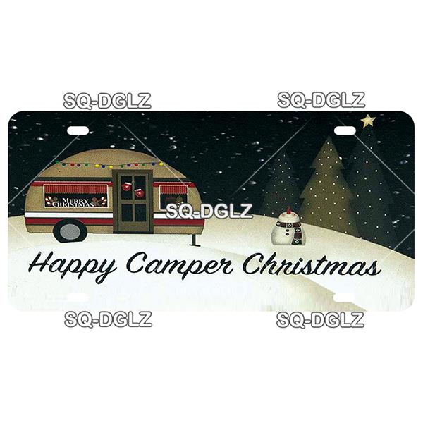 Christmas Vintage Metal Sign Welcome Tin Sign Vintage Door Decor Man Cave Plaque Home Decor Bar Sign Friend/Family Gift