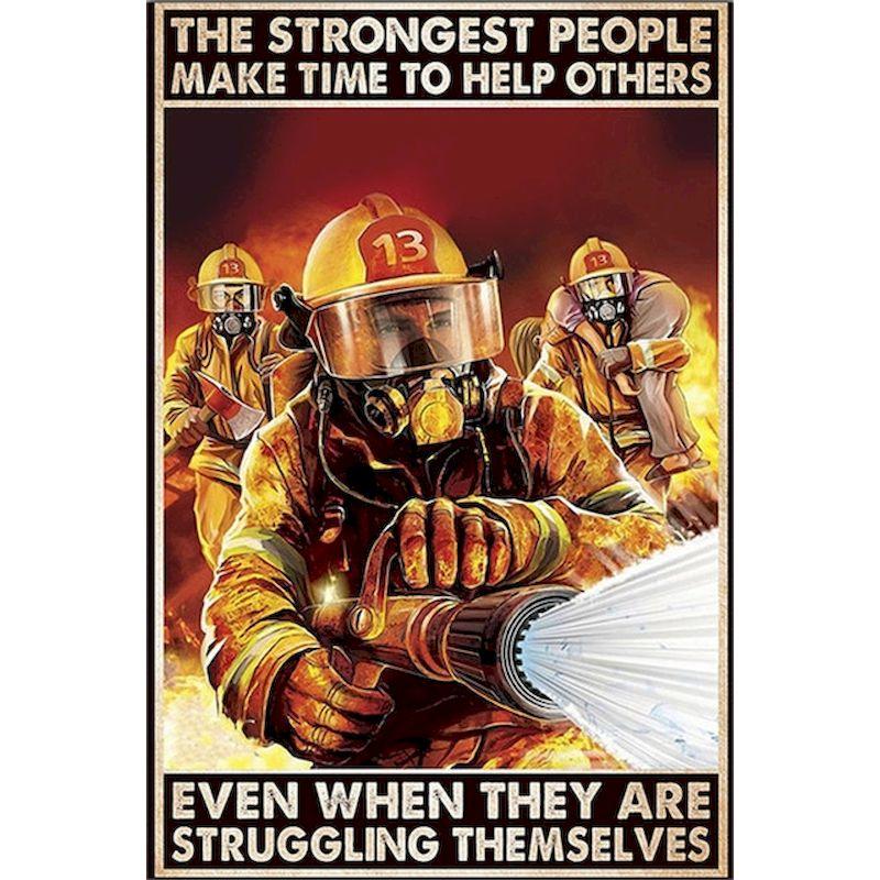 Pictură cu diamante 5D Poster pompier Broderie cu diamant Mozaic Hobby-uri creative Artizanat Decorare acasă