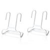 2pcs Space-Saving Shoe Organizer - Versatile, Portable Storage Rack for Sports & Casual Shoes, Durable Plastic