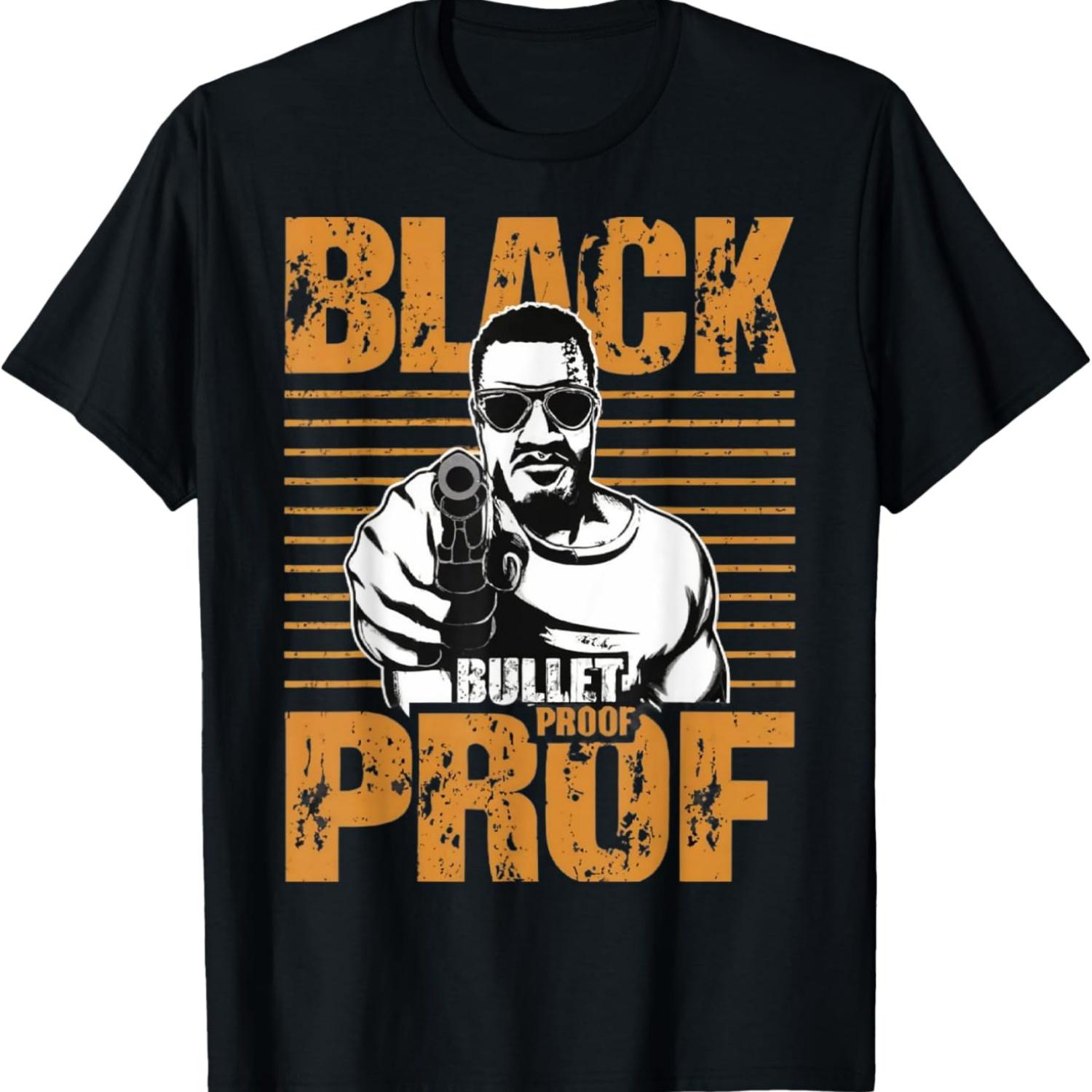 

Black Power Bullet Proof,black history month, lives matter T-Shirt S