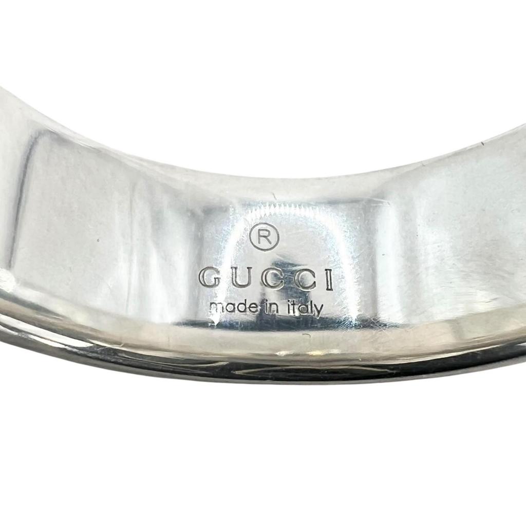 GUCCI Ring Silver Women used